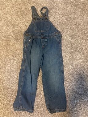 Wrangler Blue Denim Kids Overalls